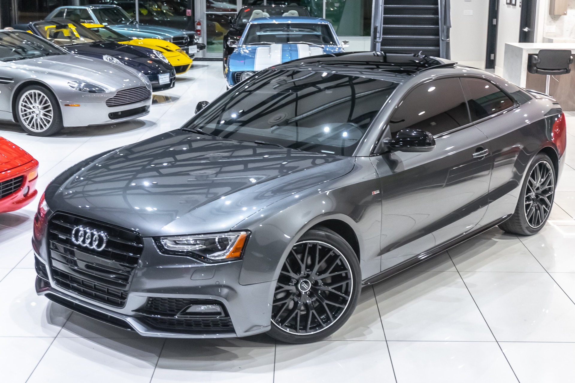 2017 audi a5 sport coupe black optic pkg inventory