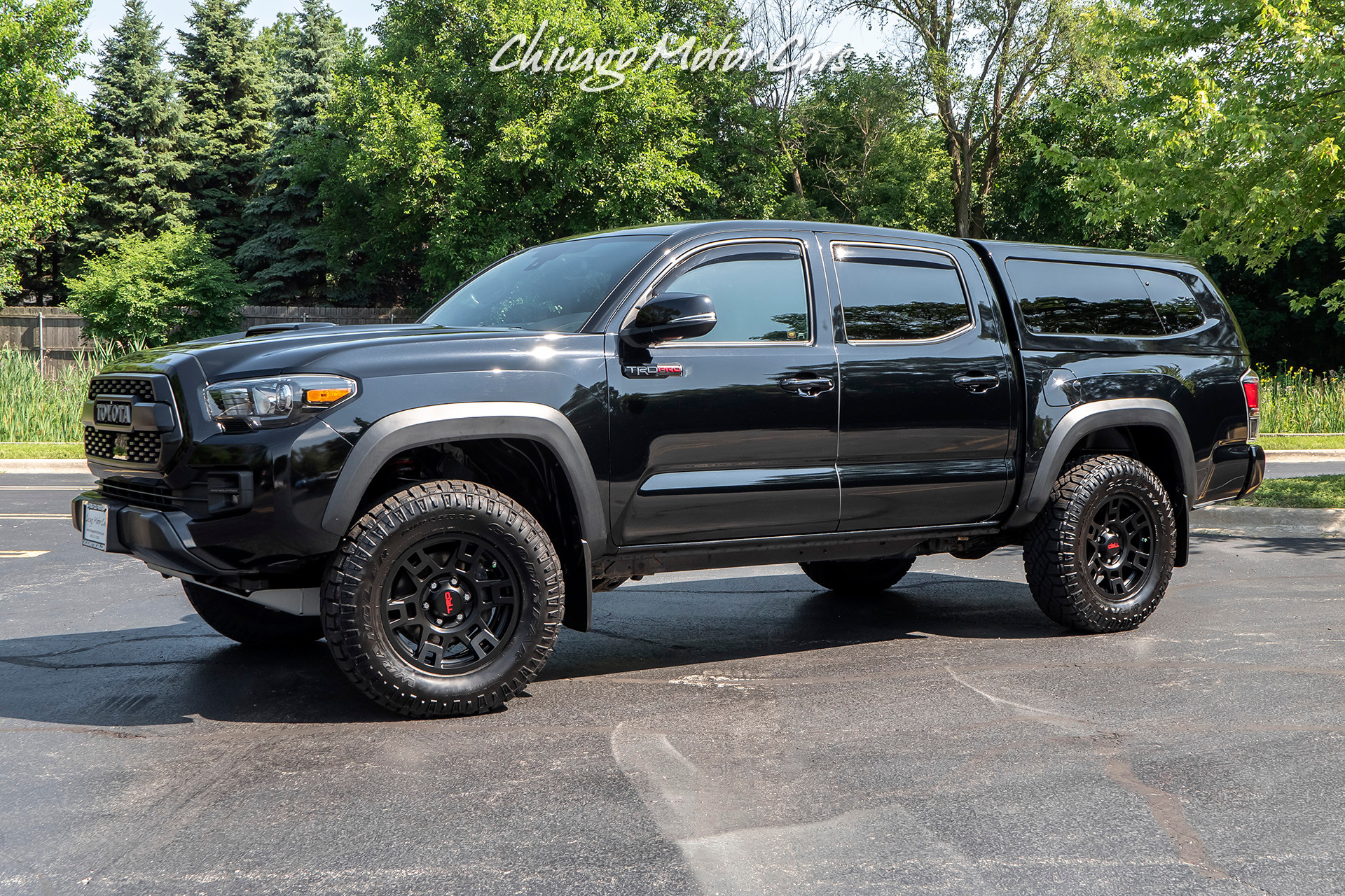 2018 Toyota Tacoma Trd Pro Pickup Truck With Bed Cap