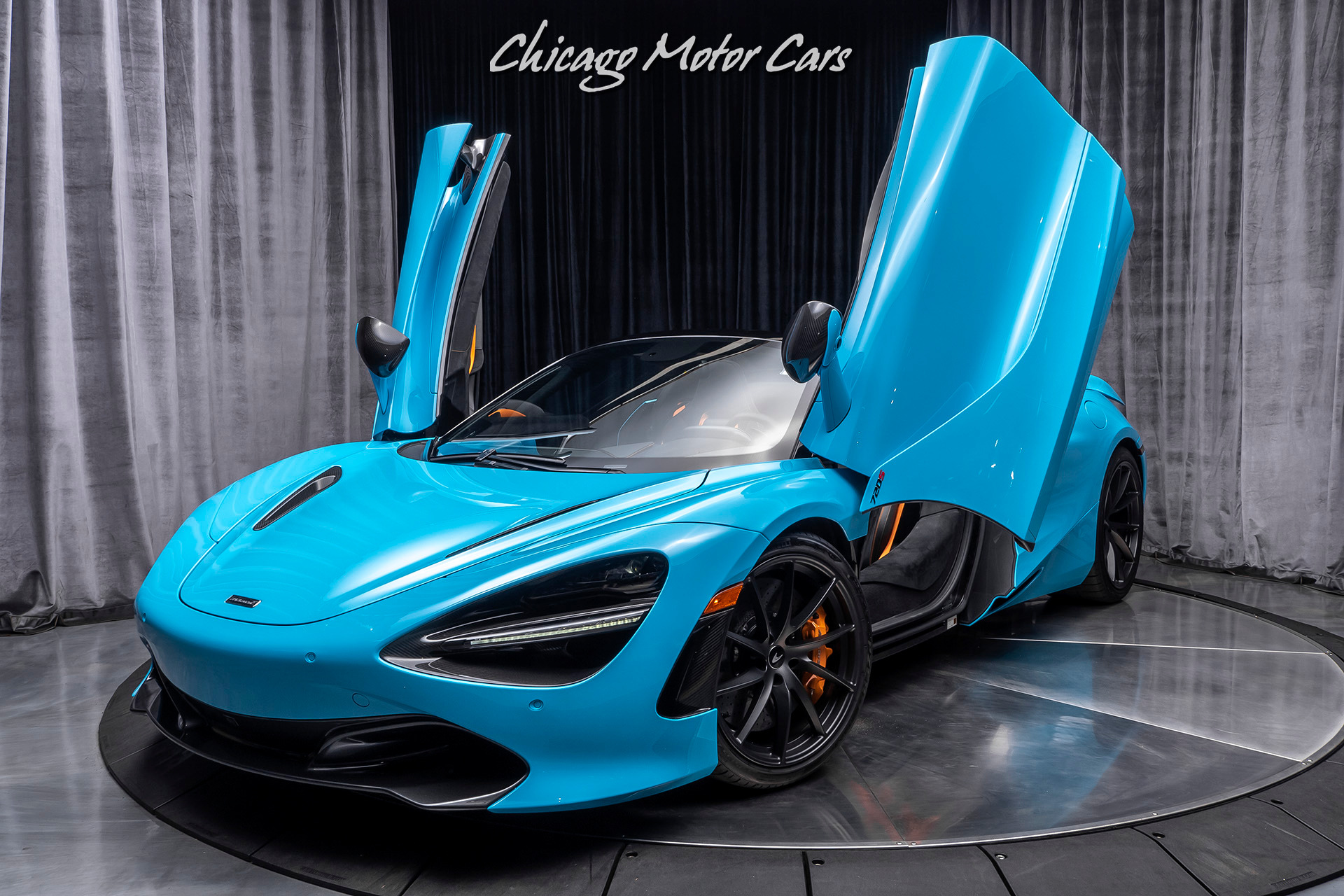 2020 Mclaren 720s Spider Performance Fistral Blue Only 1 900