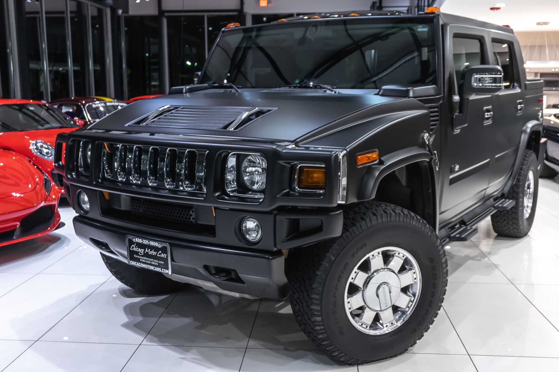 2006 HUMMER H2 SUT RECENTLY INSTALLED MATTE BLACK WRAP! LOW MILES