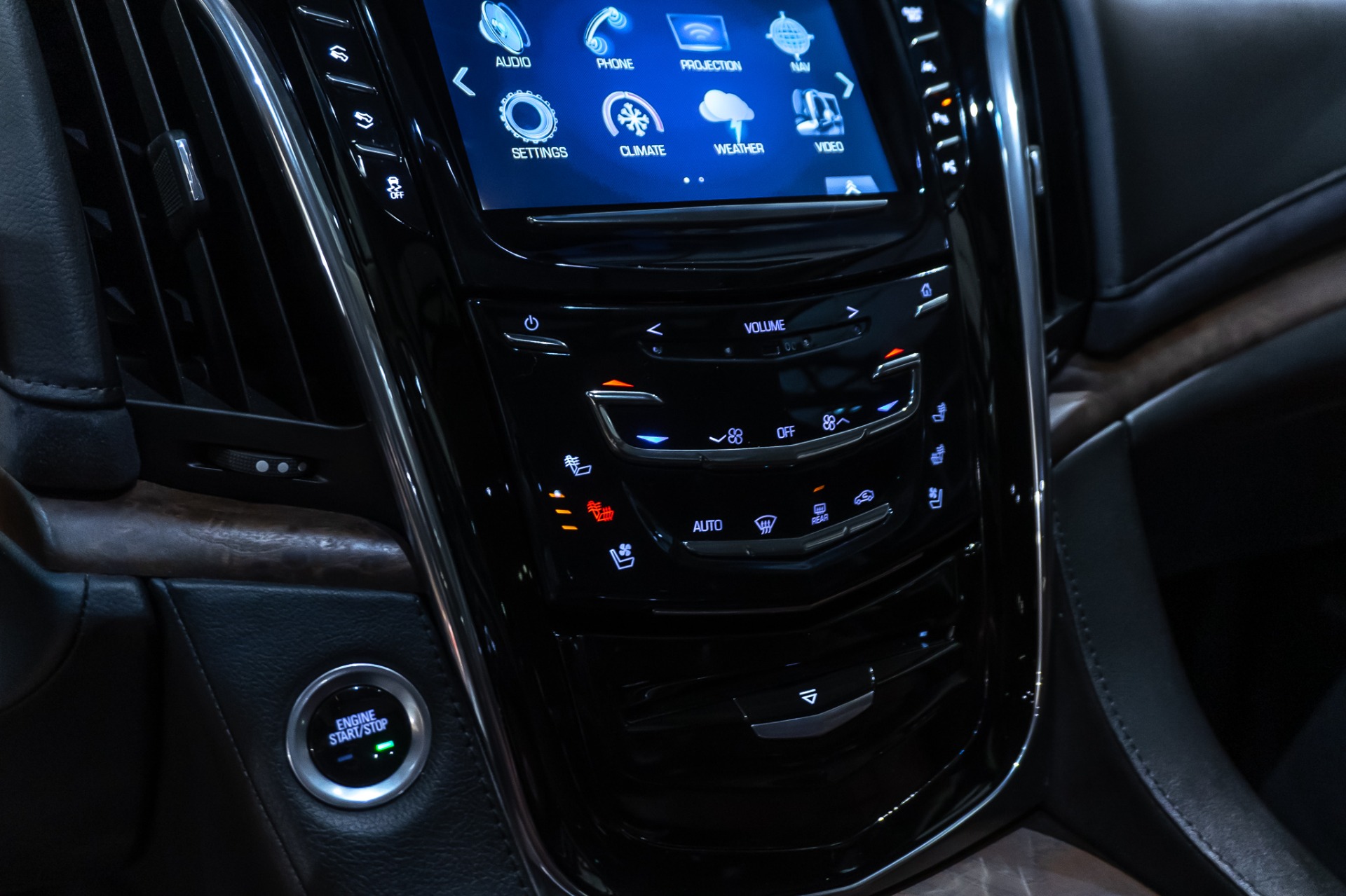 Cadillac Escalade With Tv