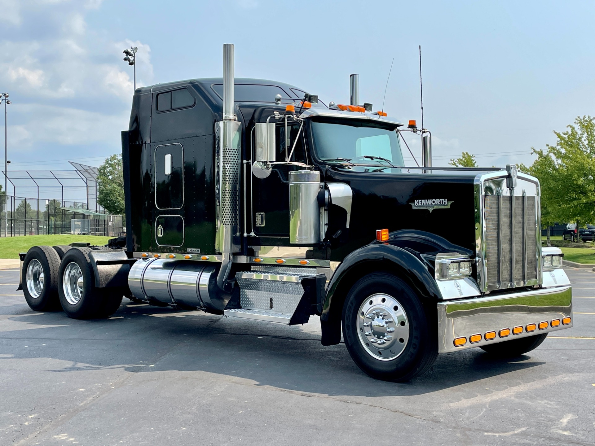 1996 Kenworth W900 L Sleeper Cab Detroit Diesel RECENT OVERHAUL